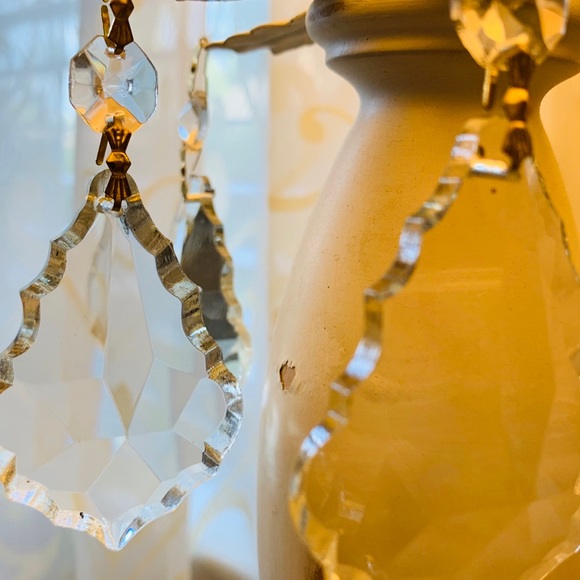 Accents Sparkling Crystal Chandelier Ornaments Set Of 4 Poshmark